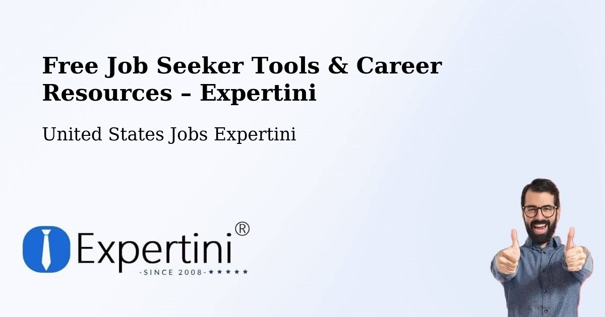 Free Job Seeker Tools & Career Resources – Saint Johns - Saint Johns, United States Jobs Expertini